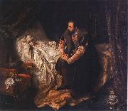 Jozef Simmler Barbararadziwill death 19th century Germany oil painting artist